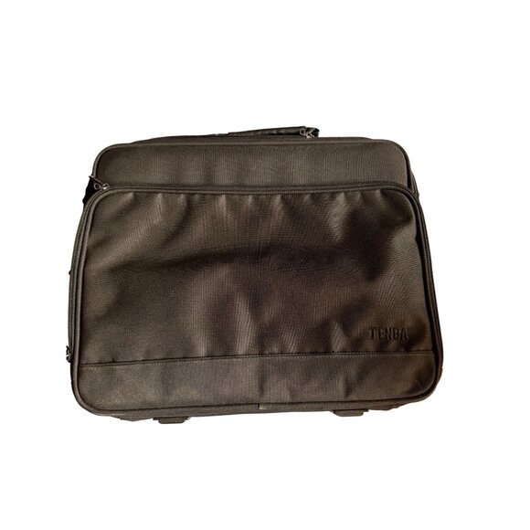 Tenba Black Nylon Camera/Laptop Carrying Case With Compartments & Straps - Picture 1 of 9